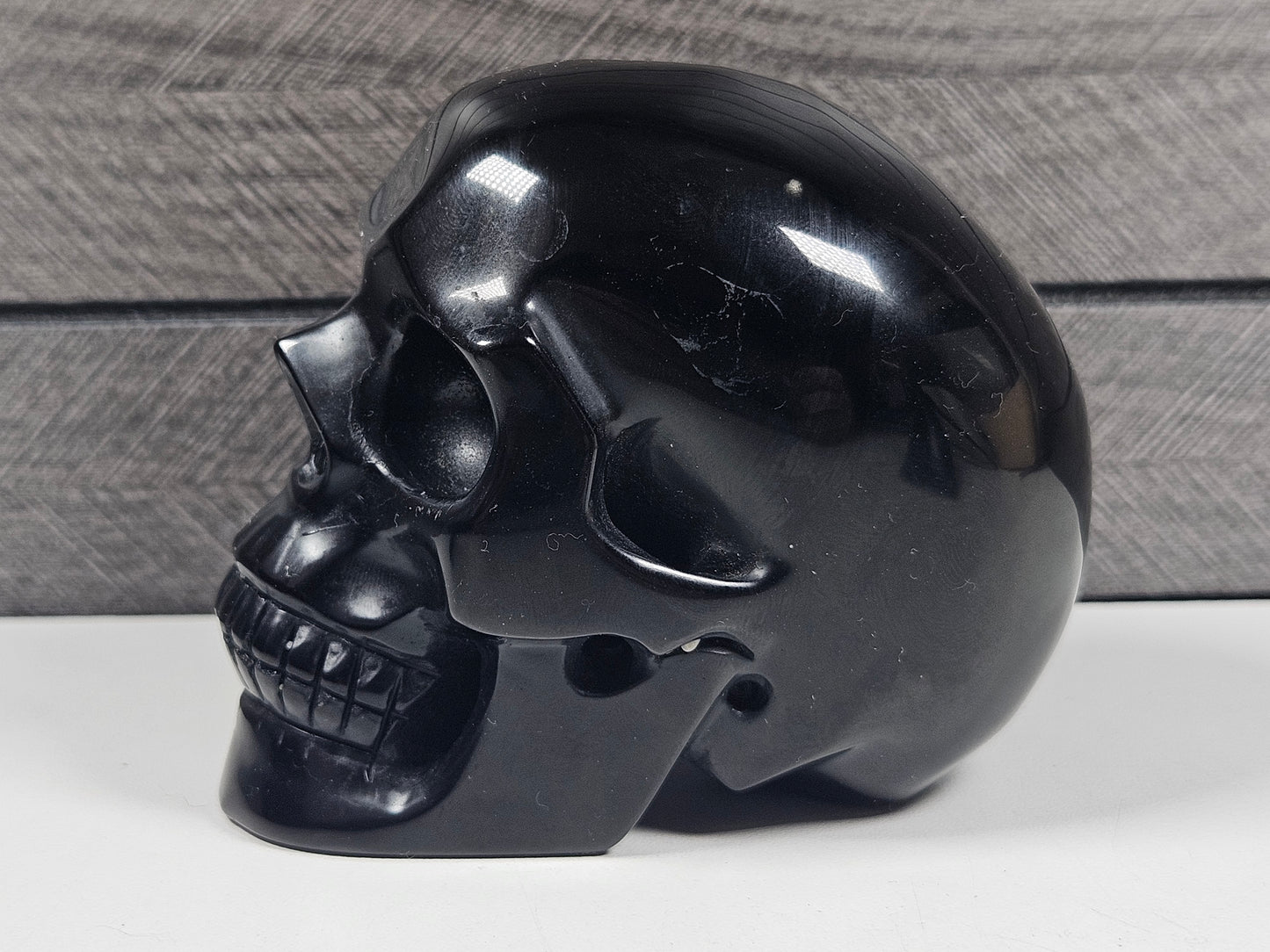 Obsidiaan Schedel 539 gram