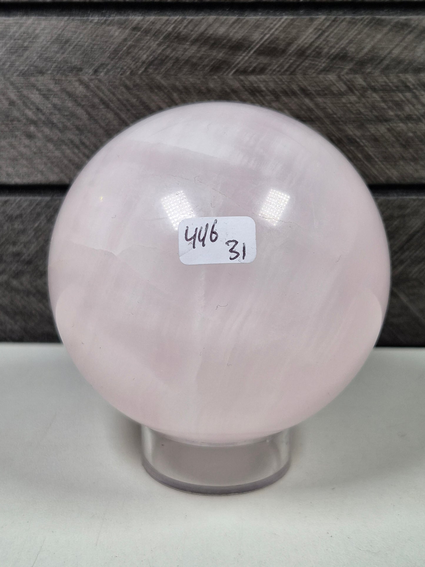 Roze Mangano Calciet Bol 446 gram