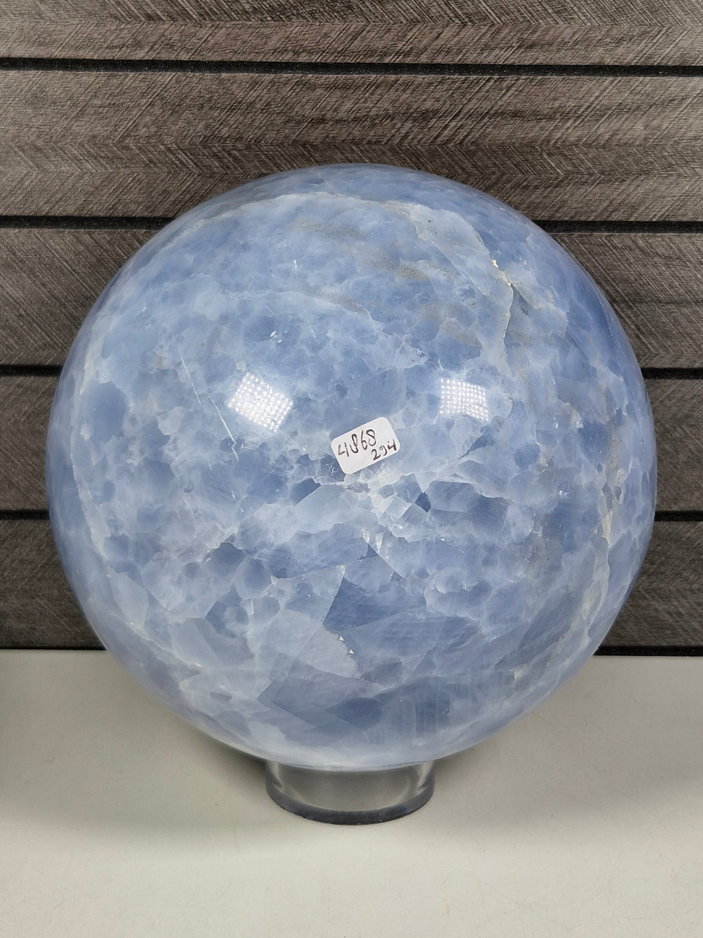 Blauwe Calciet bol 4868 gram