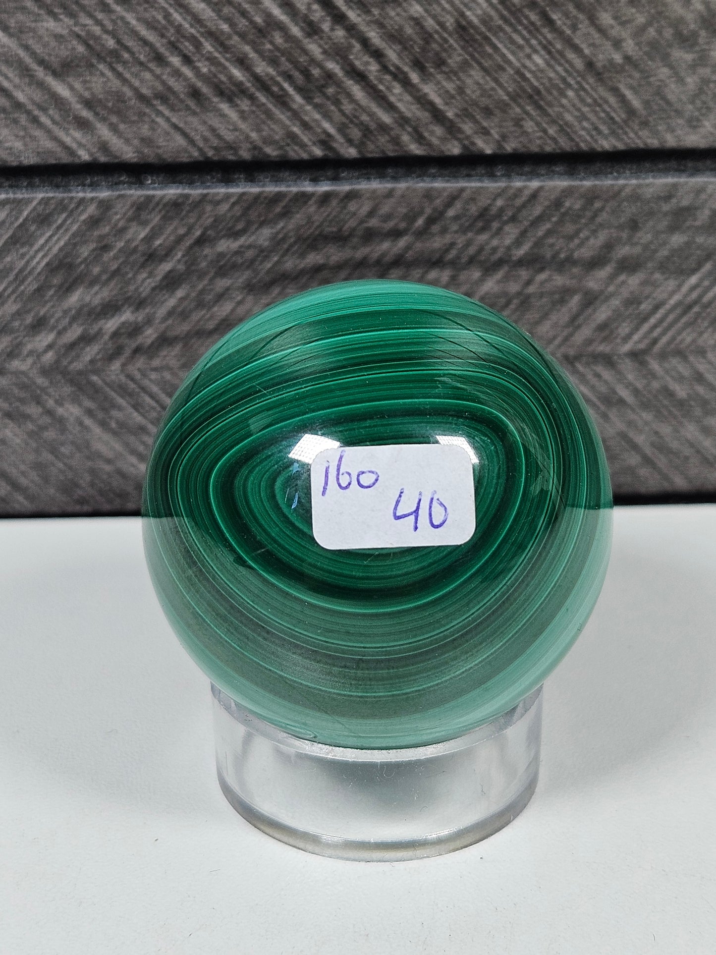 Malachiet bol 160 gram