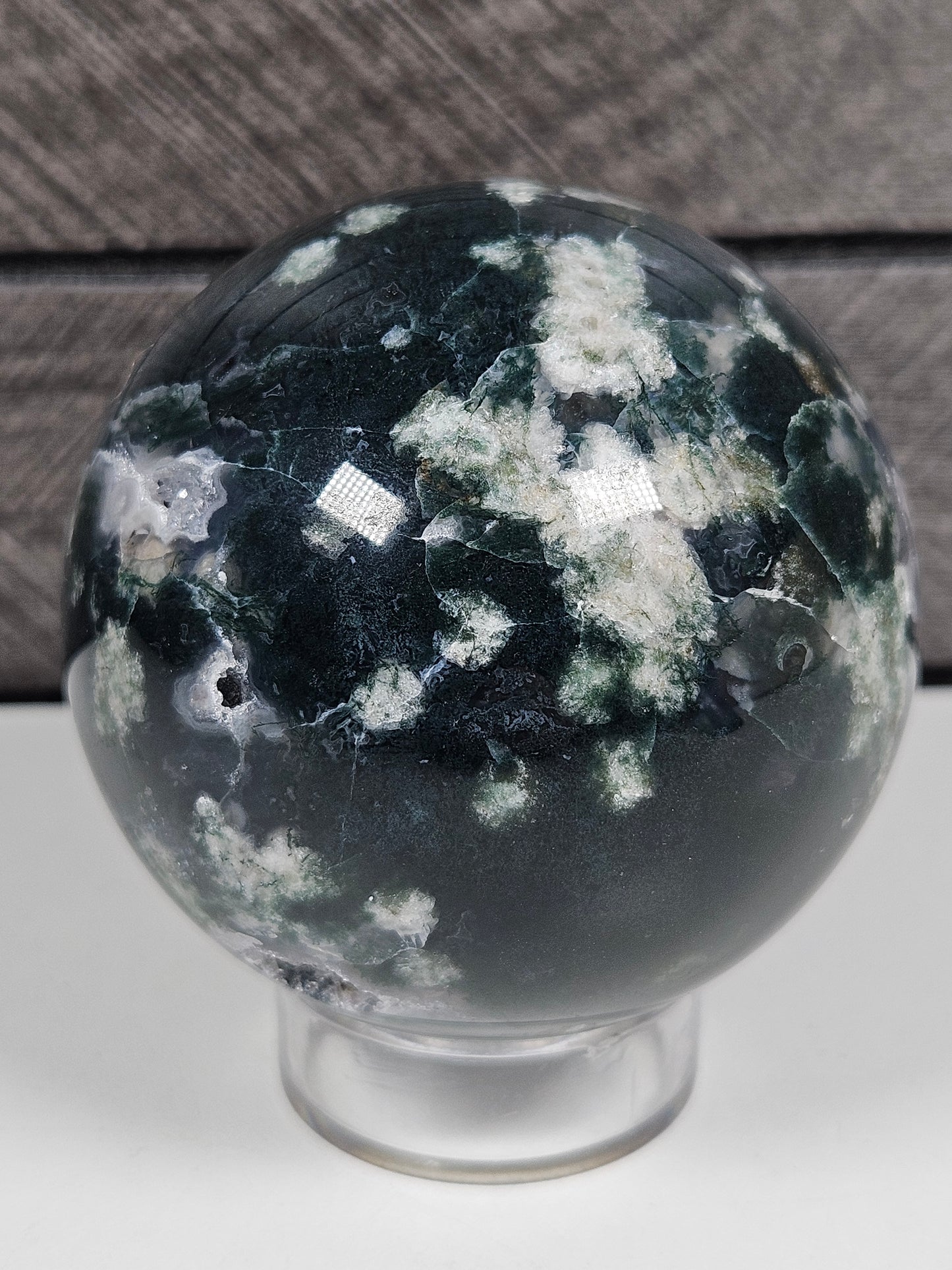 Mosagaat en Calciet bol 280 gram