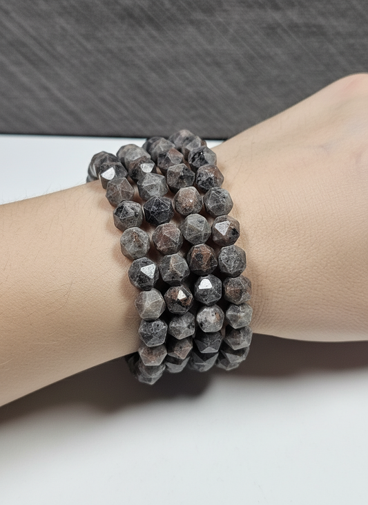 Yooperlite facetarmband 8mm