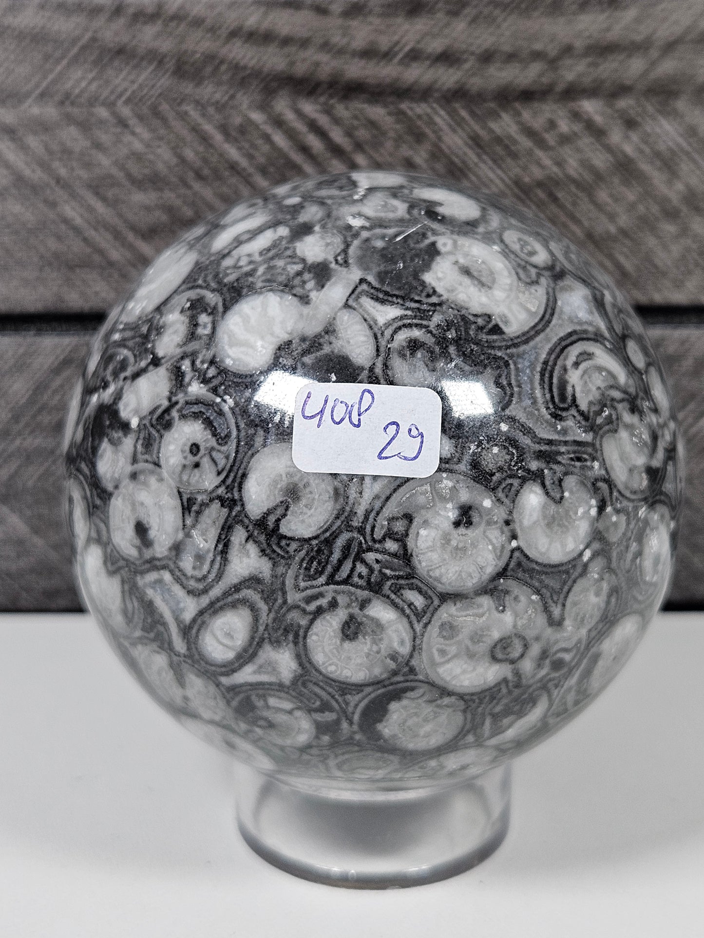 Fossiel jaspis bol 408 gram
