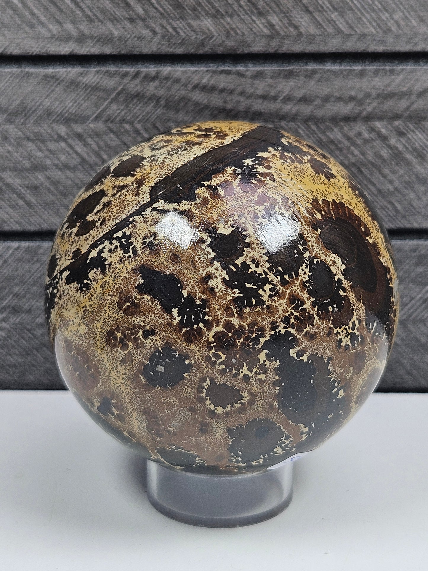 Landschap Jaspis bol 504 gram