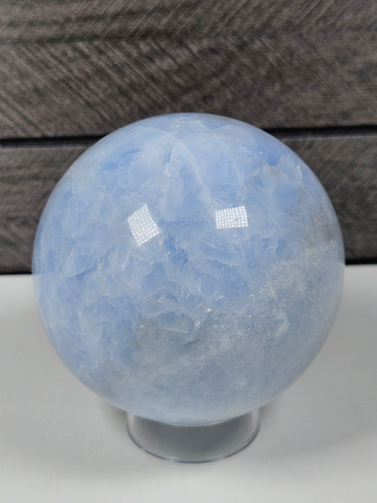 Blauwe calciet bol 460 gram