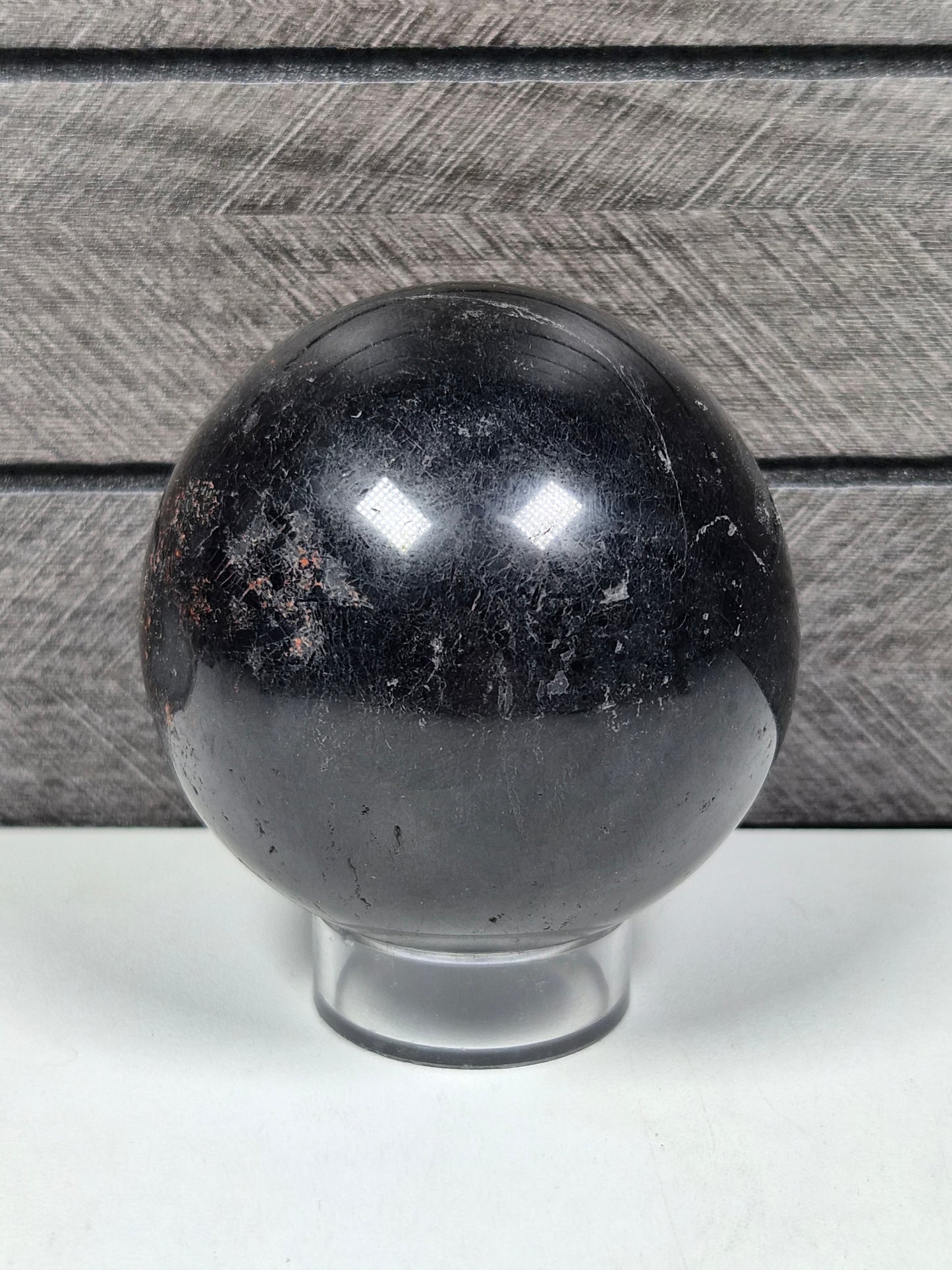 Zwarte Toermalijn bol 416 gram