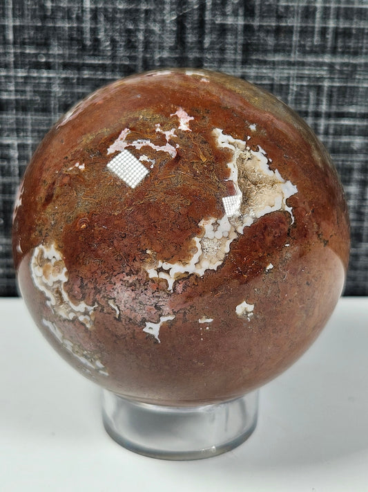 Oceaan jaspis bol 336 gram