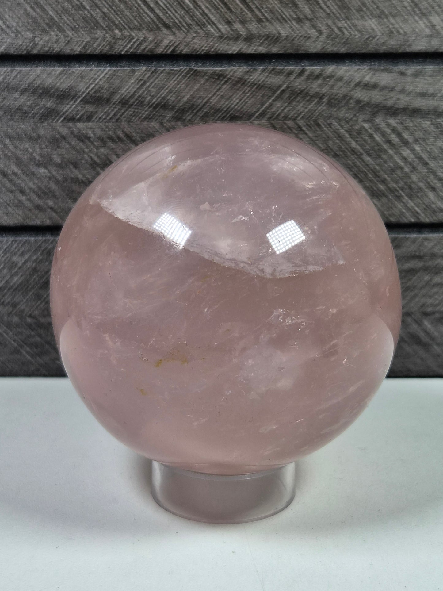 Rozenkwarts met Starflash bol 558 gram