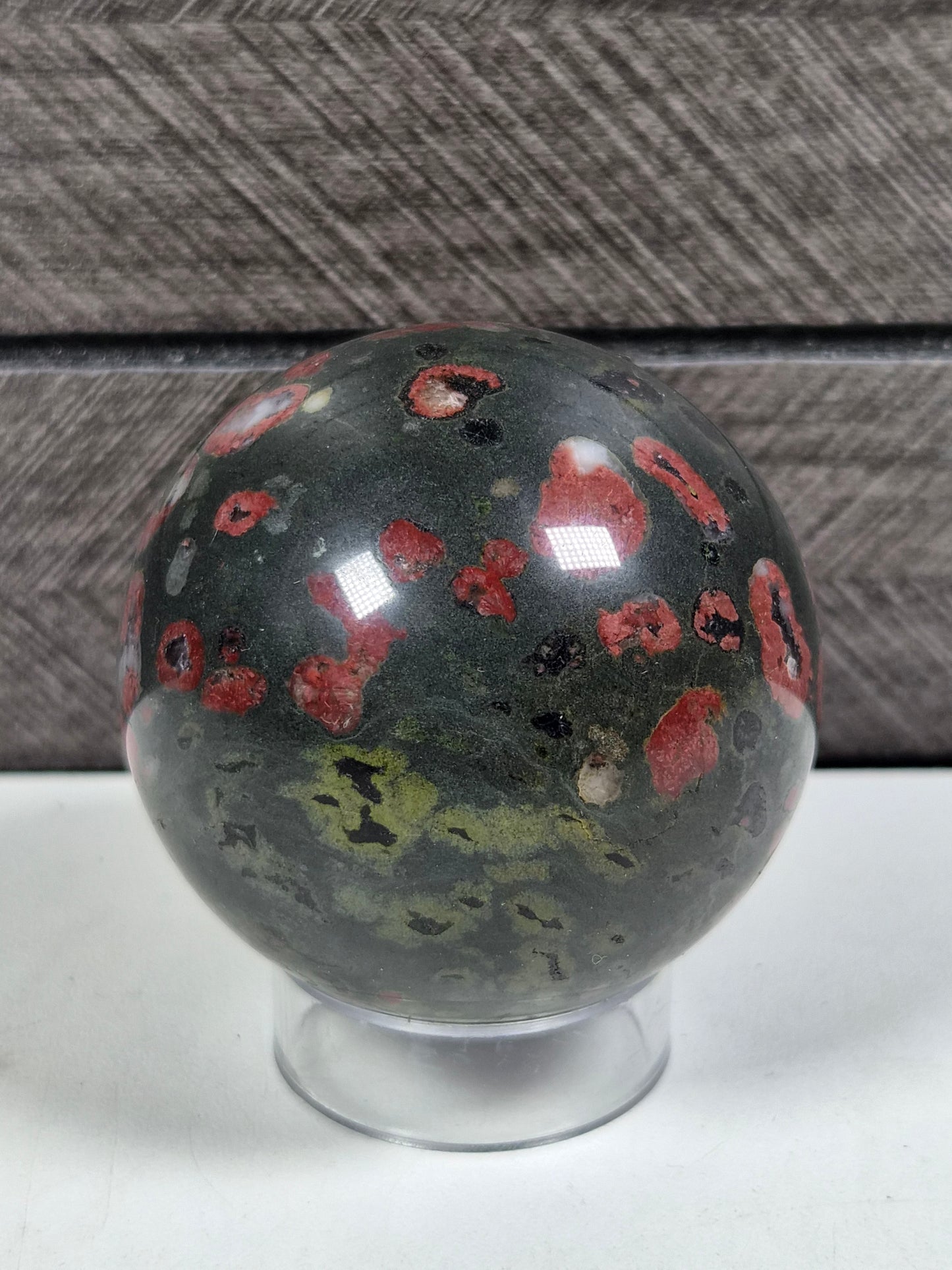 Pruimenbloesem Jaspis bol 212 gram