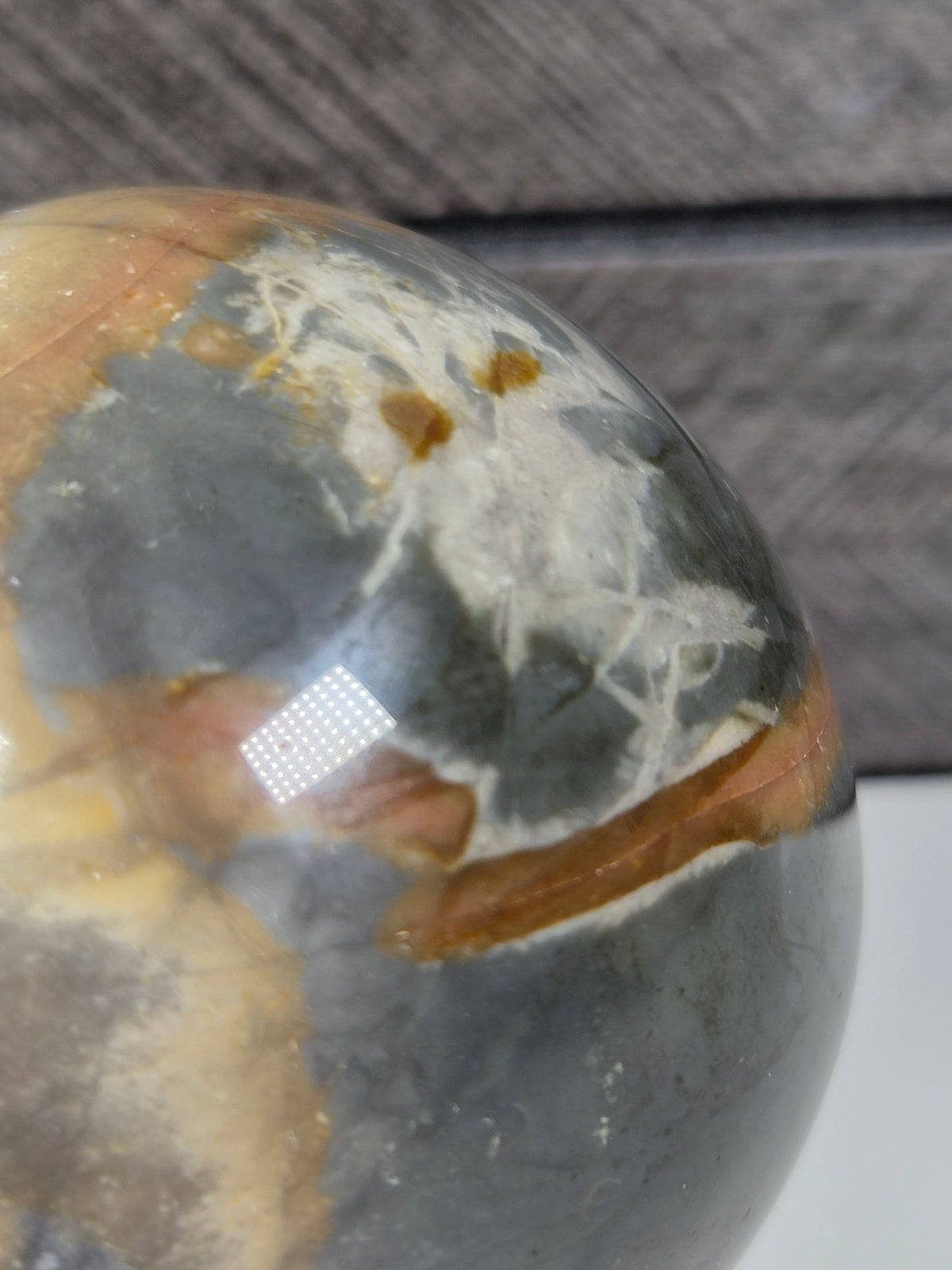Polychroom Jaspis bol 294 gram