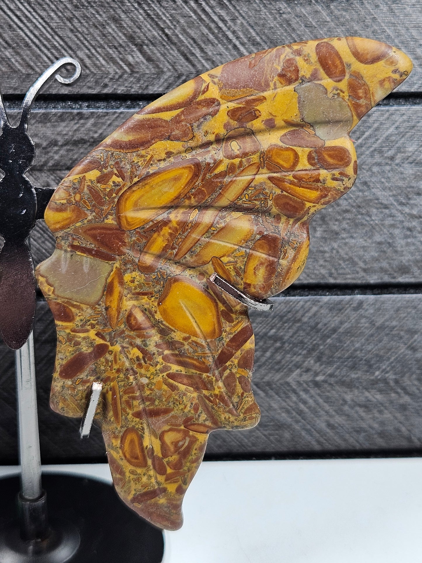 Bamboo Jaspis vlinder Q13