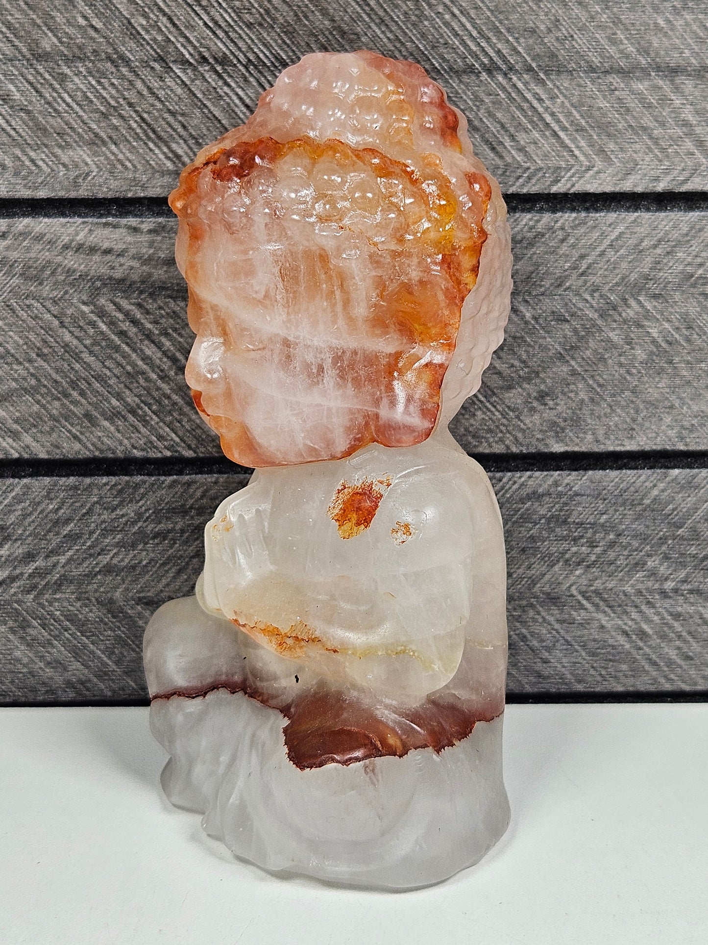 Vuurkwarts Buddha 450 gram