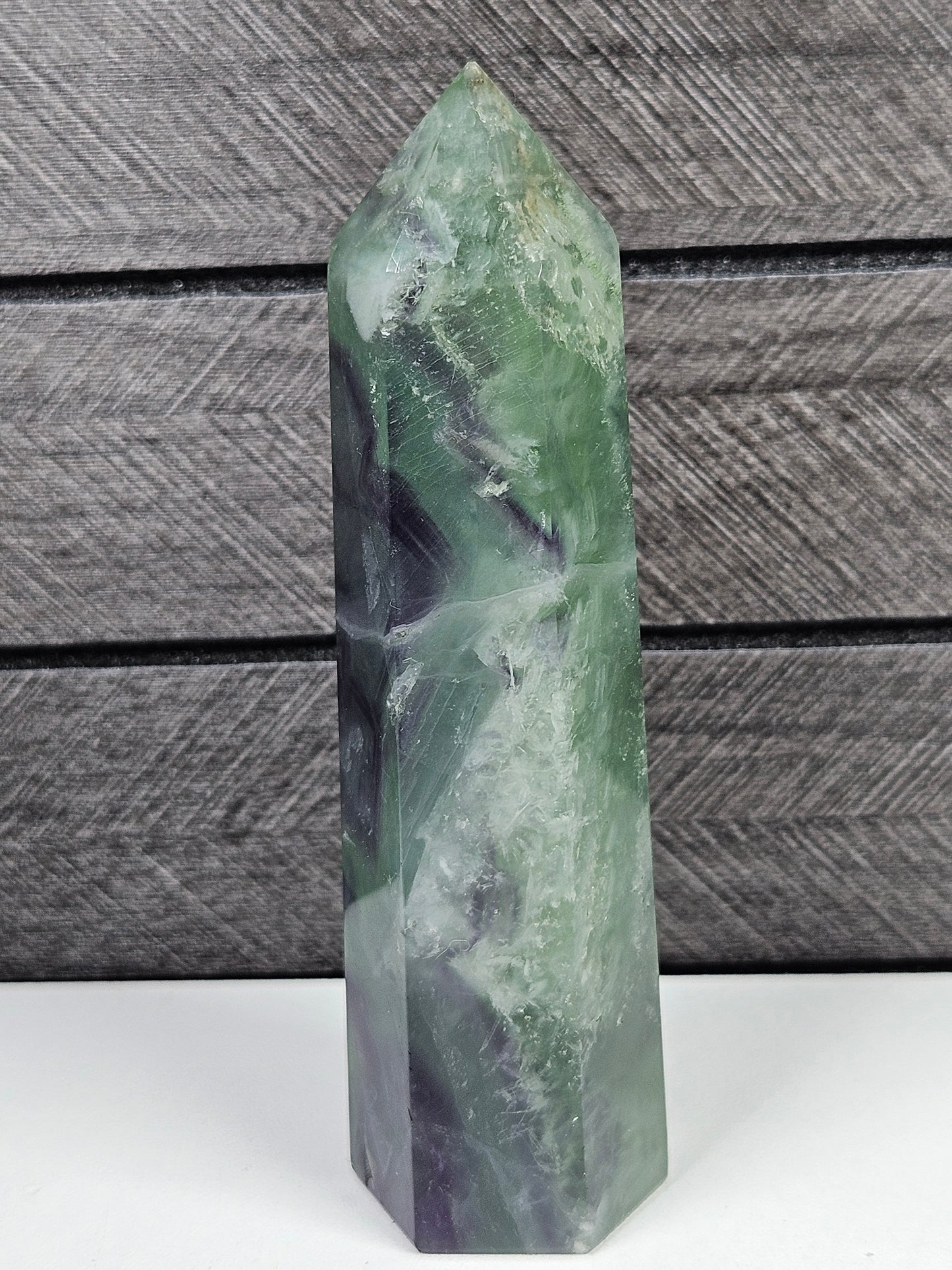 Vederfluoriet toren 220 gram