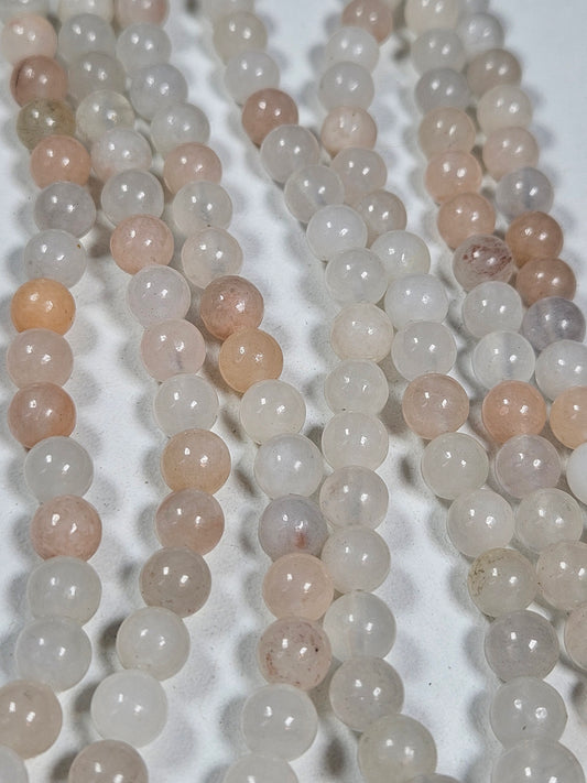 Roze aventurijn kralenstreng 6mm