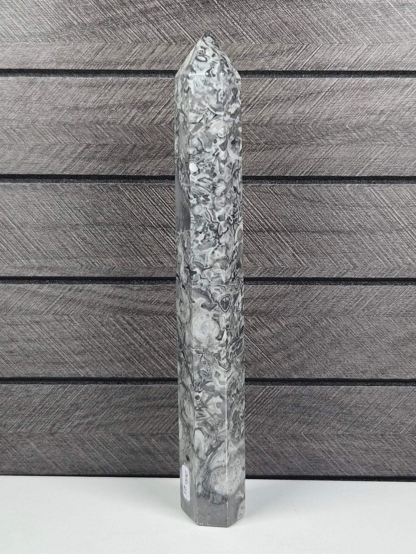 Fossiel Jaspis Toren 266 gram