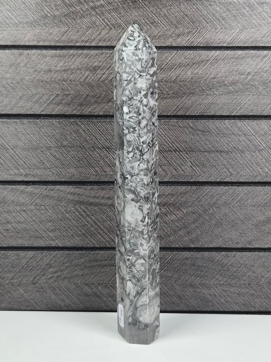 Fossiel Jaspis Toren 266 gram