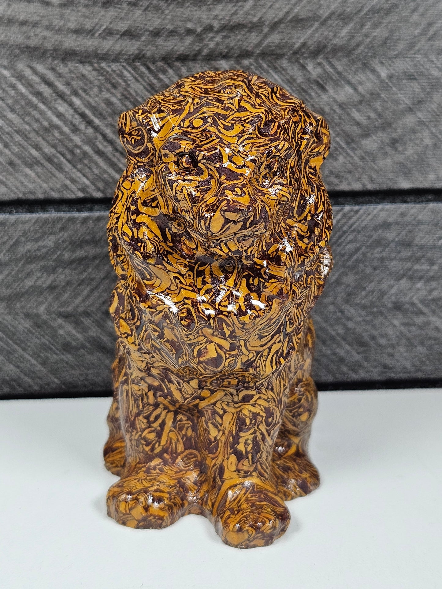 Slangen Jaspis Leeuw 215 gram