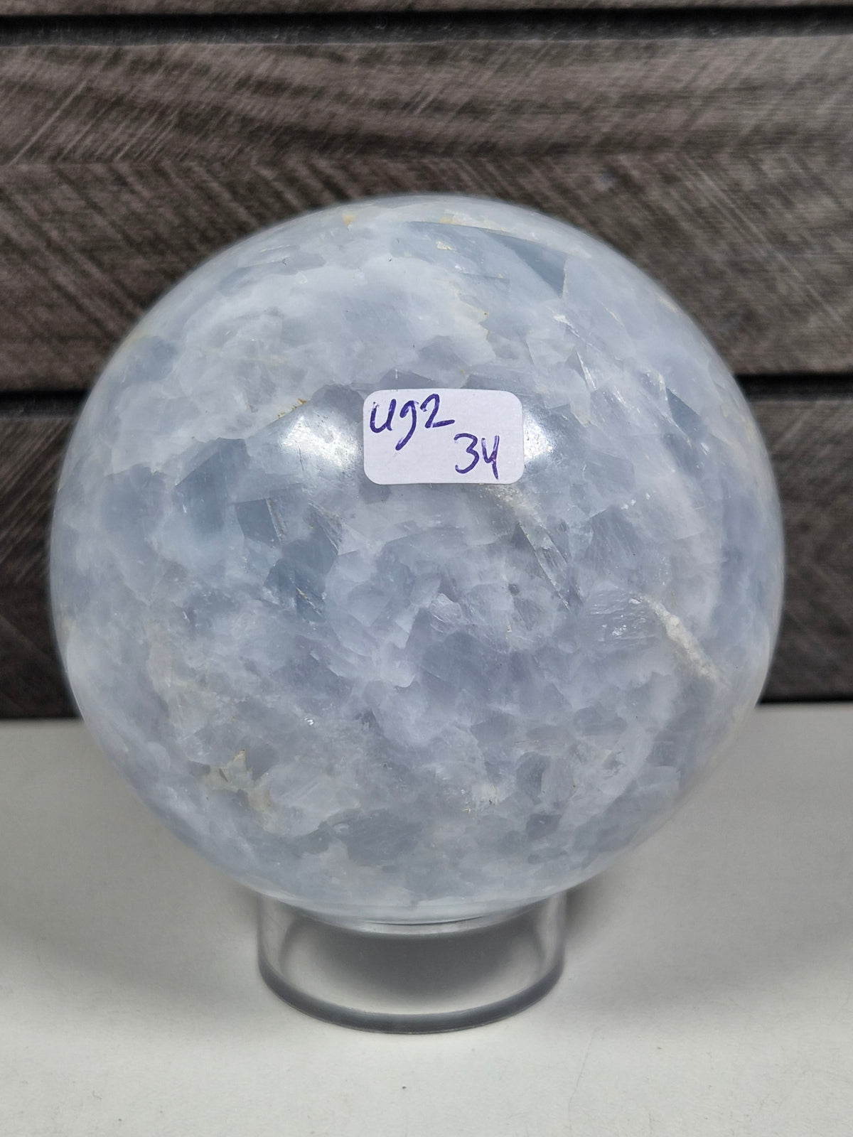 Blauwe Calciet bol 492 gram
