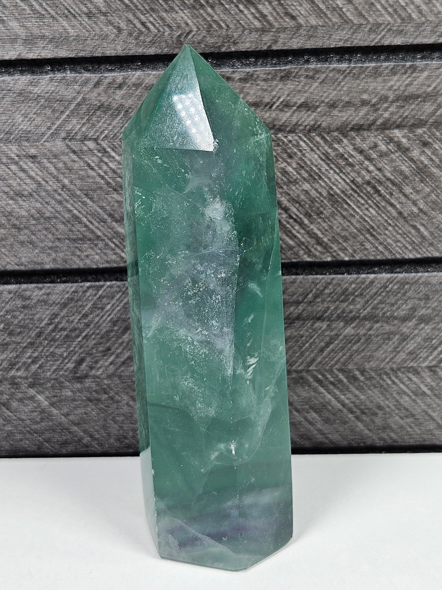 Vederfluoriet toren 164 gram