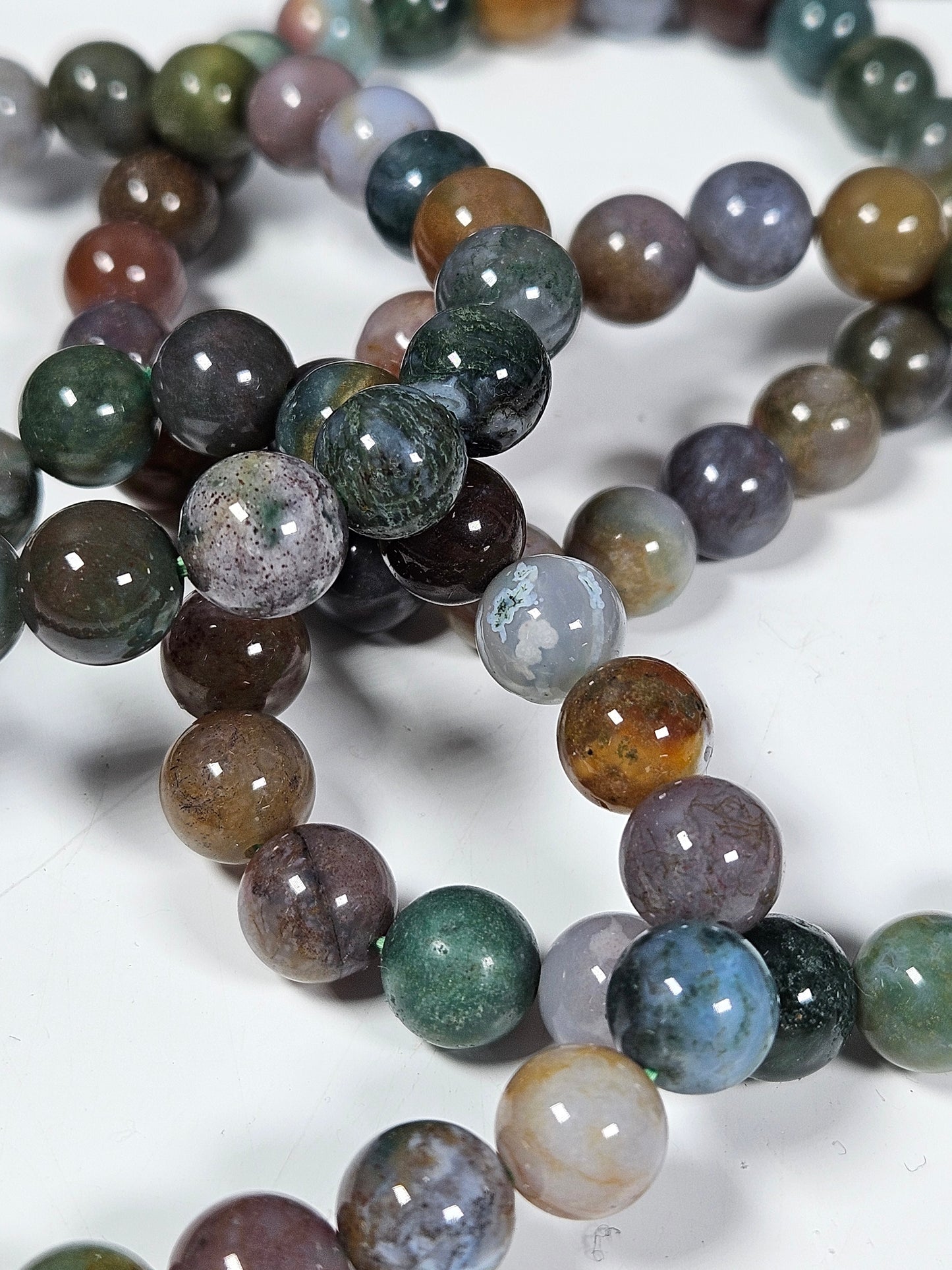 Oceaan jaspis armband 8mm