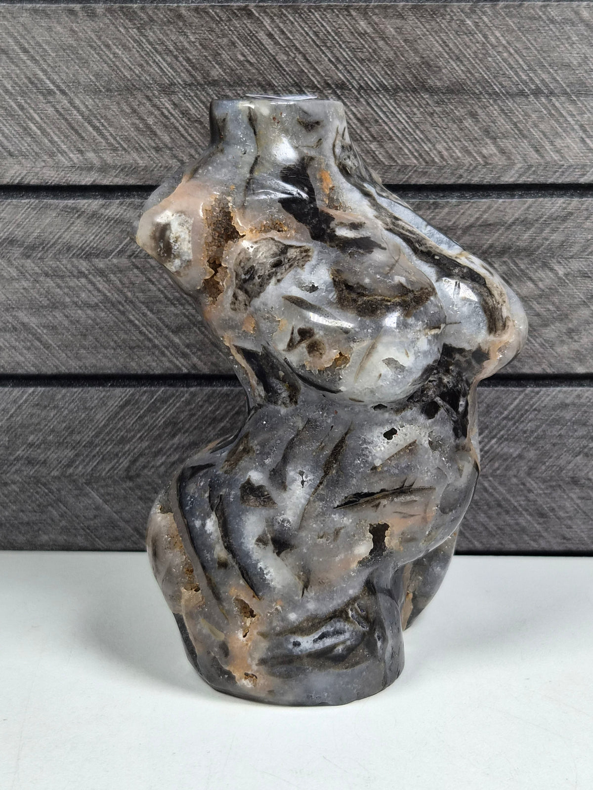 Chalcedoon mix Curvy Lady 608 gram