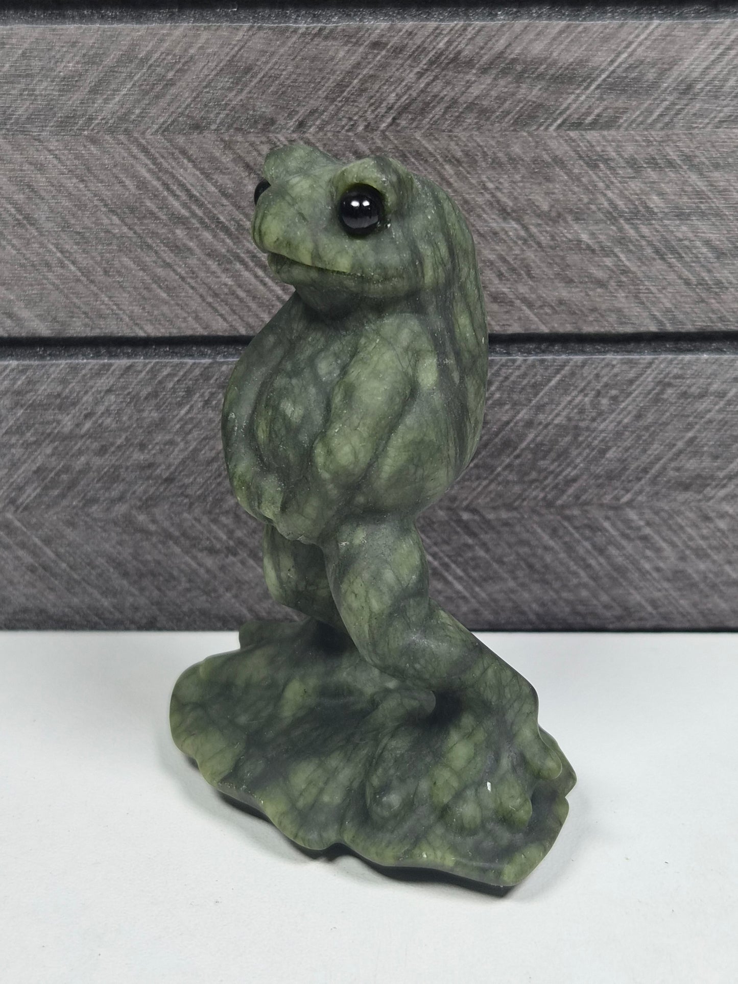 Groene Jade Kikkertje Pis