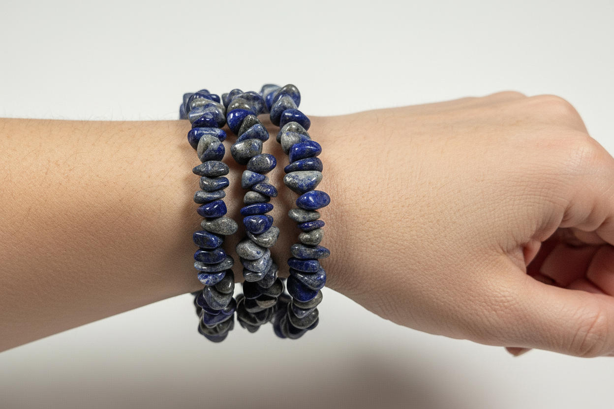 Lapislazuli Split Armband