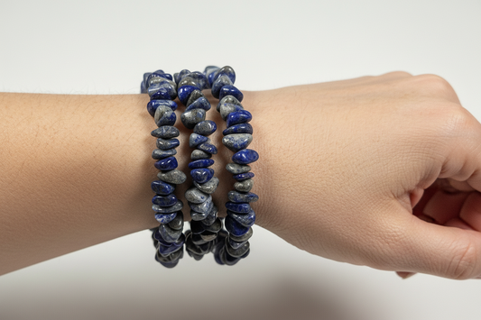 Lapis Lazuli split armband