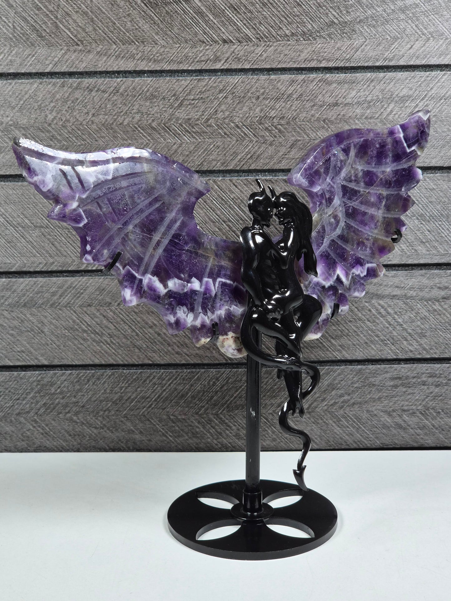 Dream Amethist Duivel/Engel Koppel M37