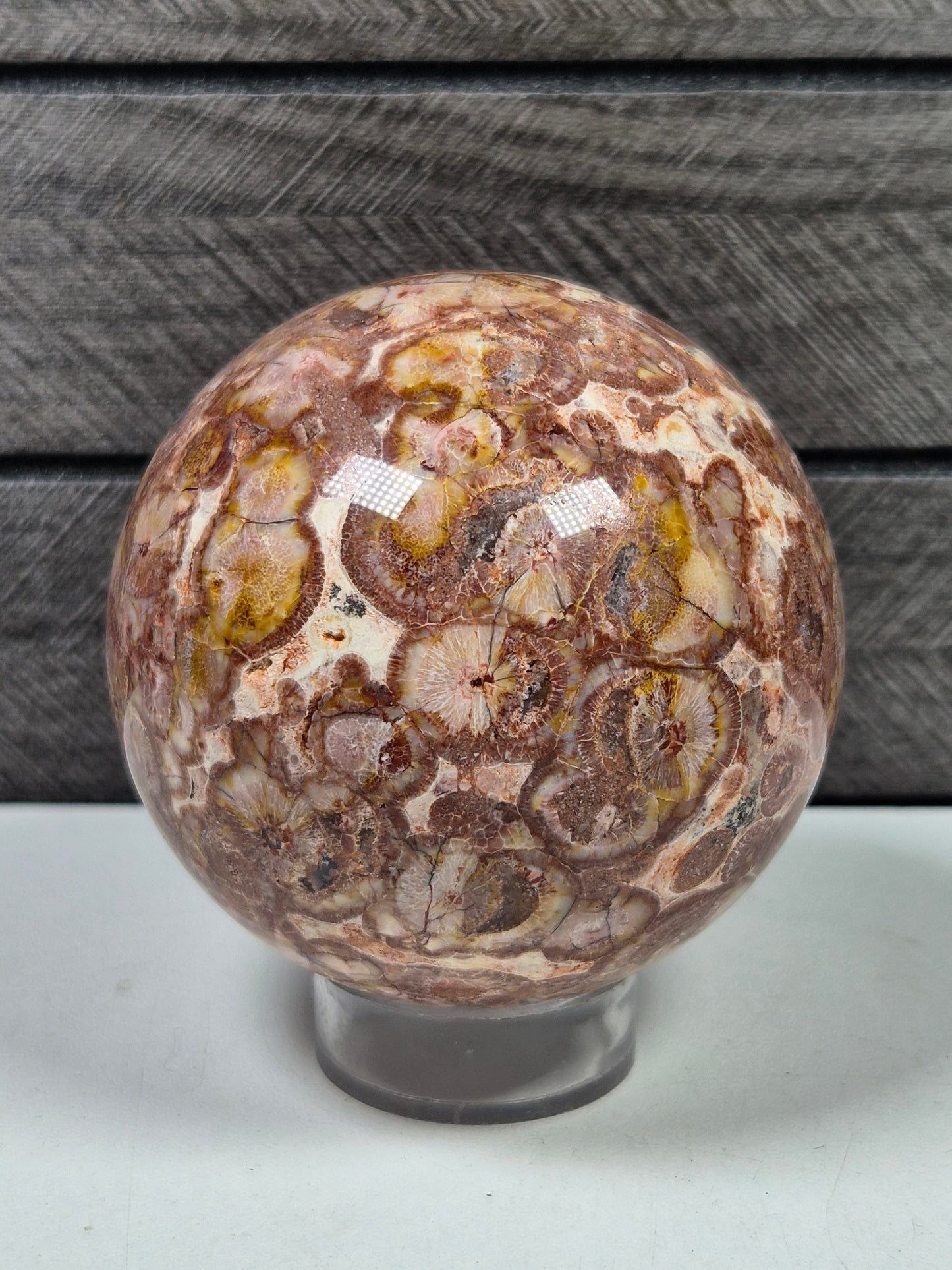 Orbiculair Indiaans Ryoliet bol 402 gram