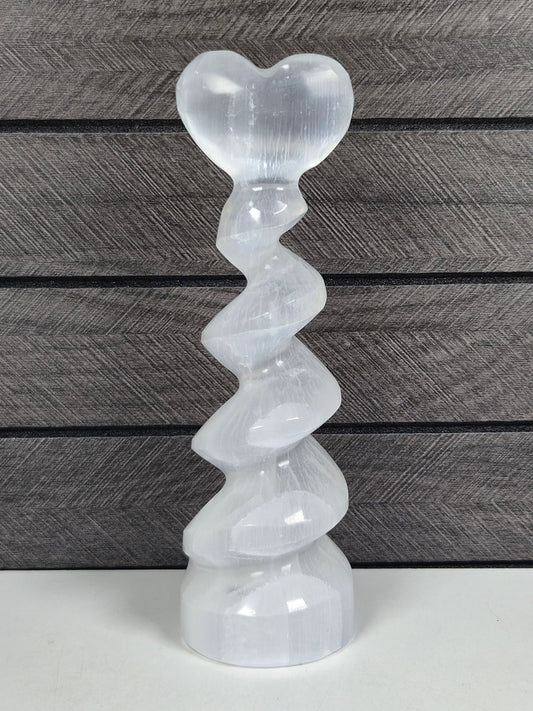 Seleniet Hart Spiraal Toren 270 gram