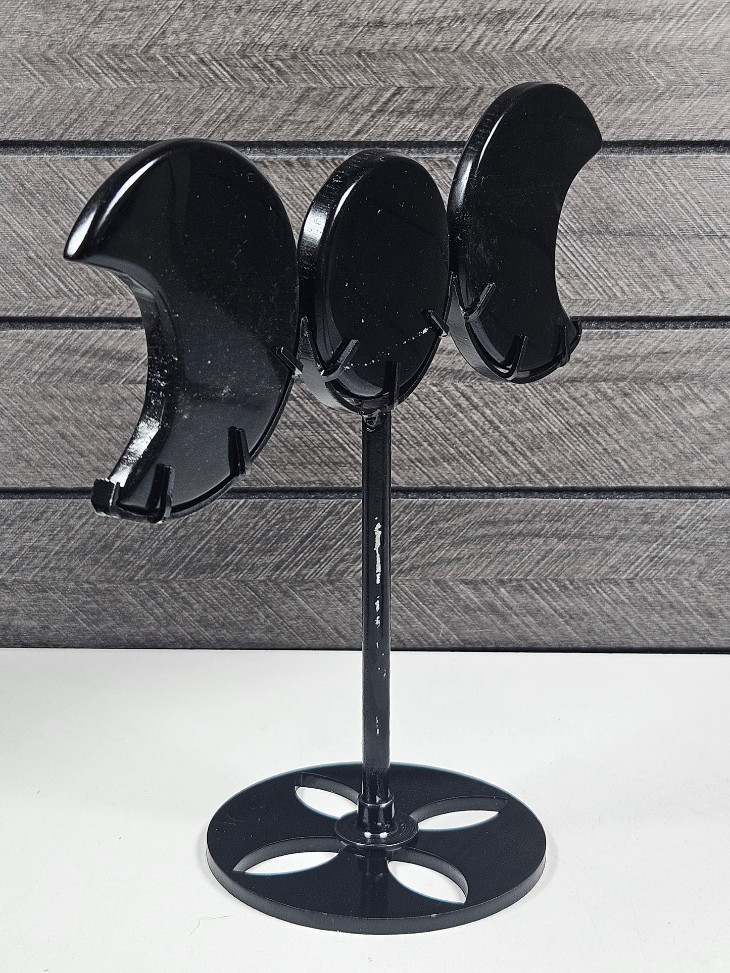 Obsidiaan Triple Moon op standaard nr17