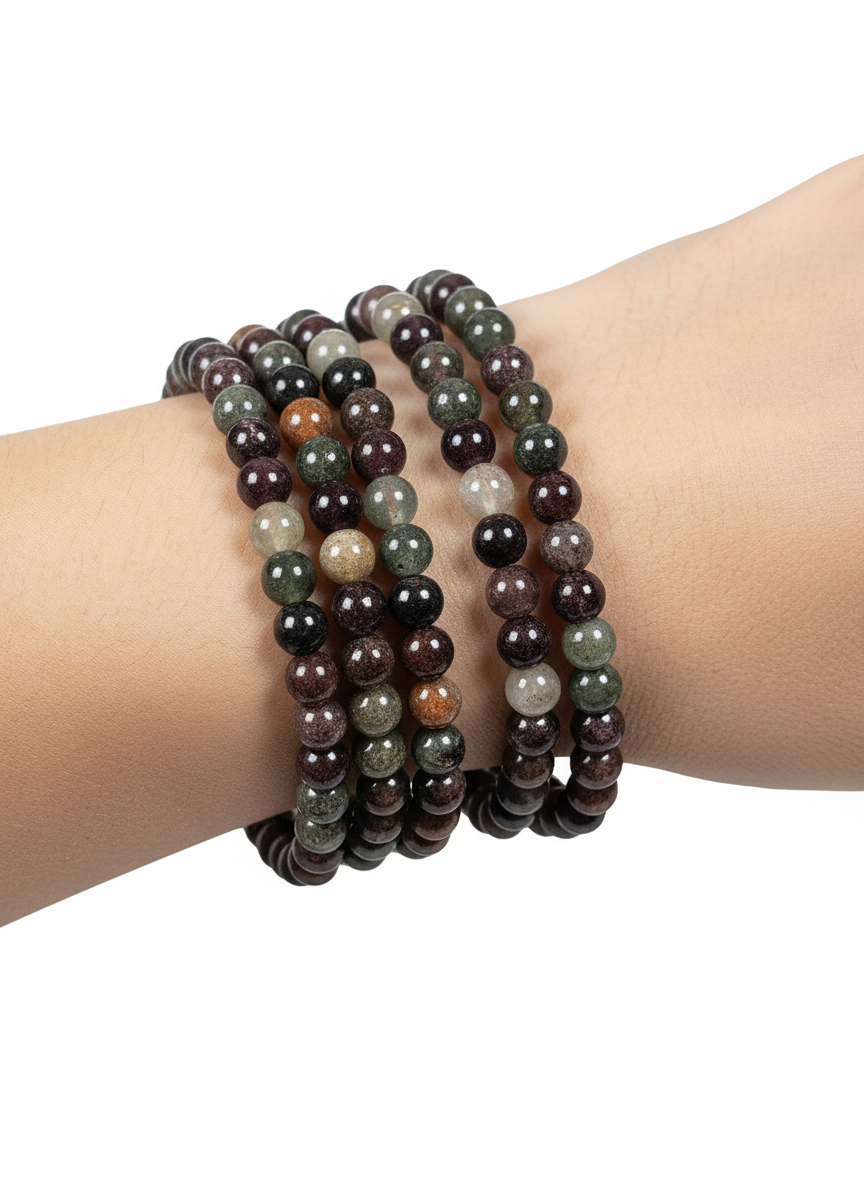 Lodoliet armband 5mm