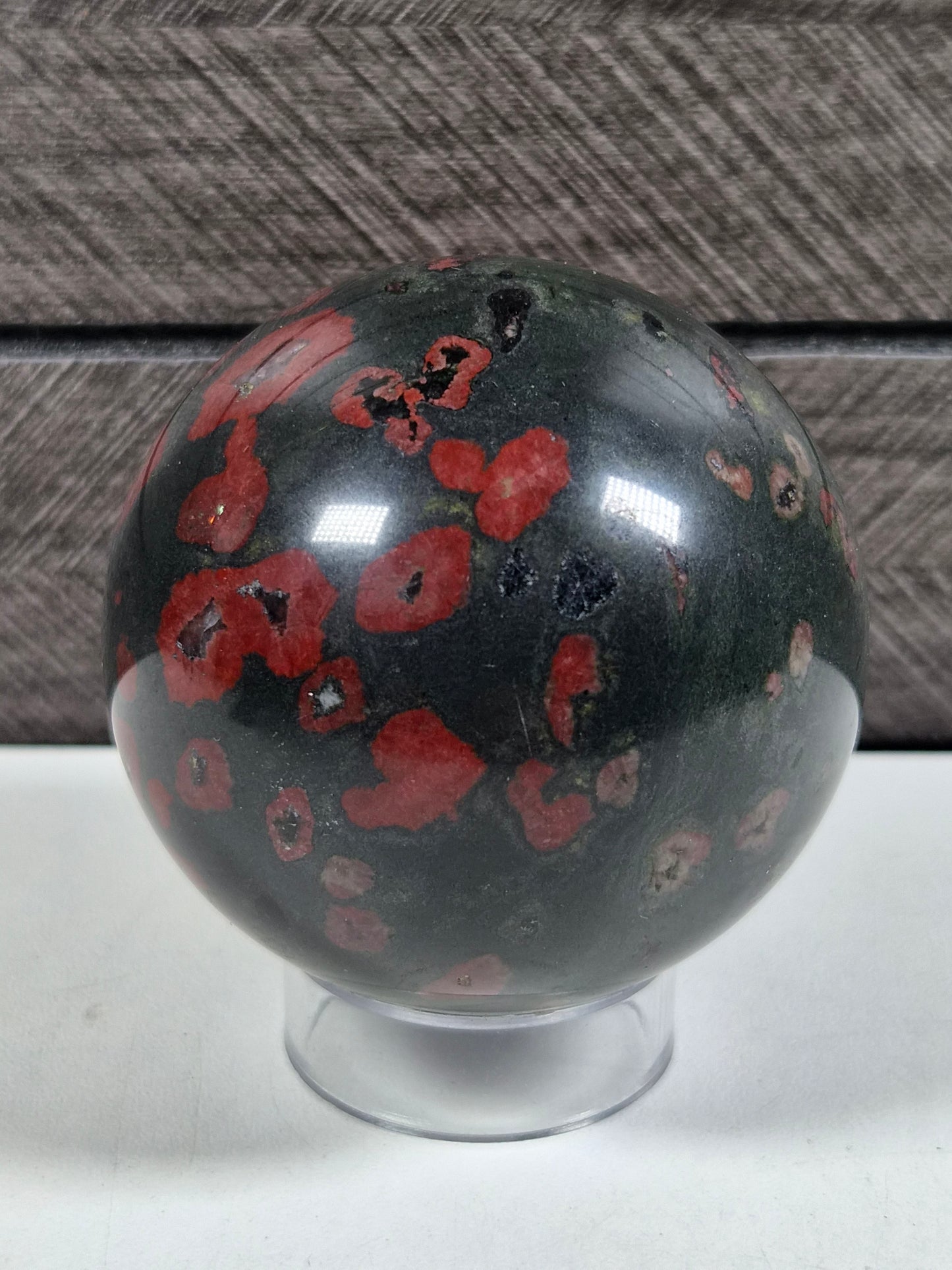 Pruimenbloesem Jaspis bol 288 gram