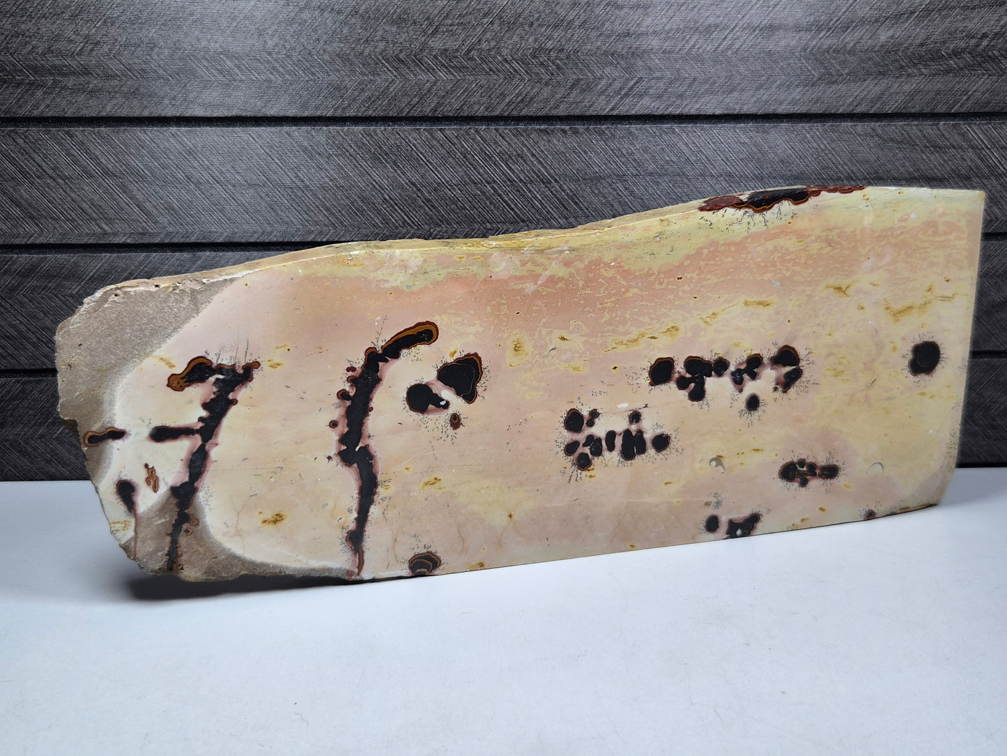 Vlekken Jaspis Slab 950 gram