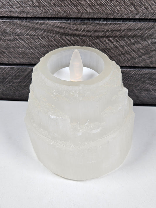 Seleniet waxinehouder toren