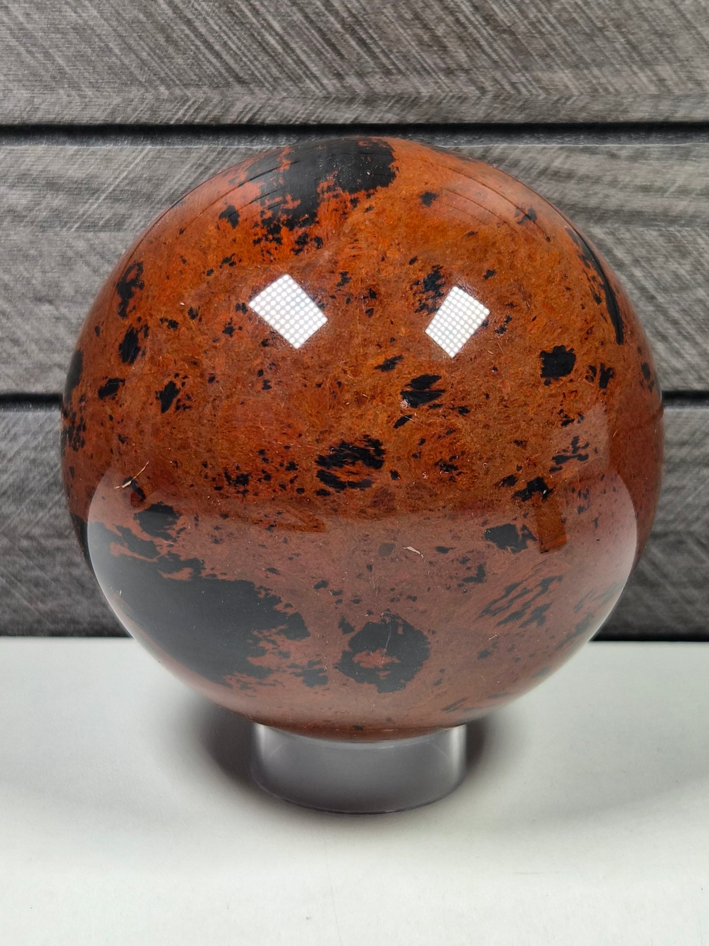 Mahonie Obsidiaan bol 742 gram