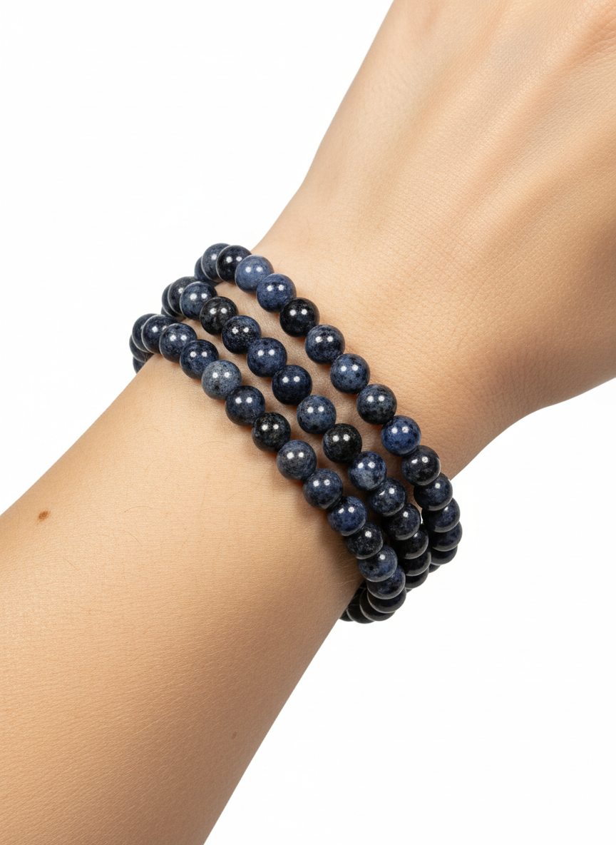 Dumortierit-Armband 6mm