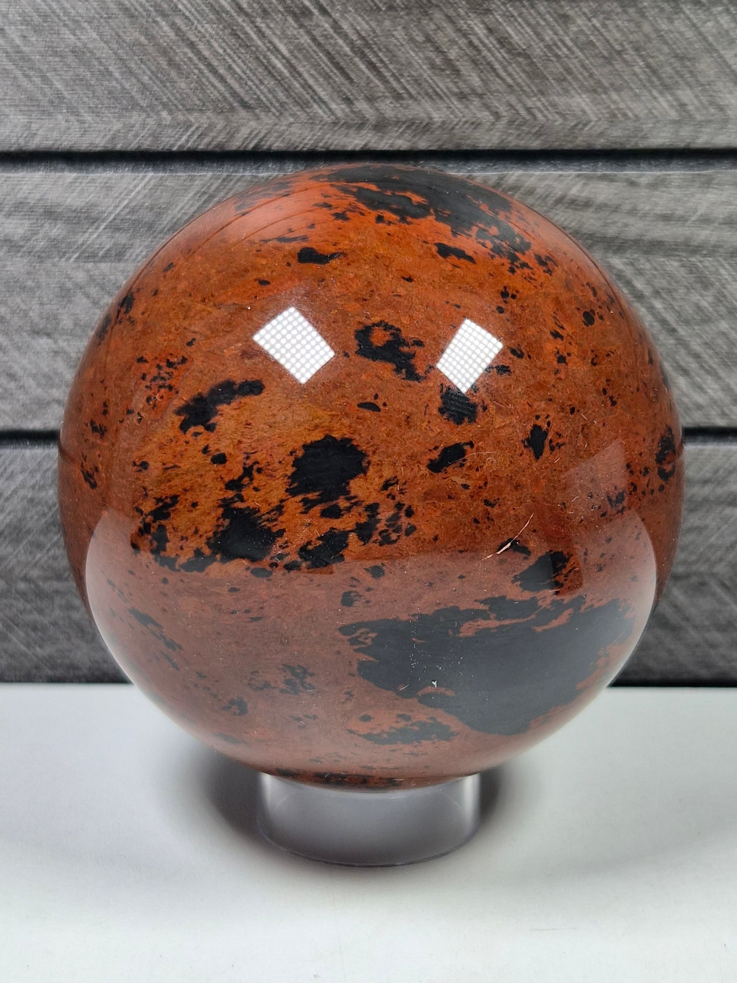 Mahonie Obsidiaan bol 742 gram