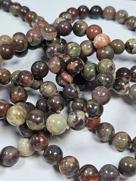 Money Agaat armband 8mm