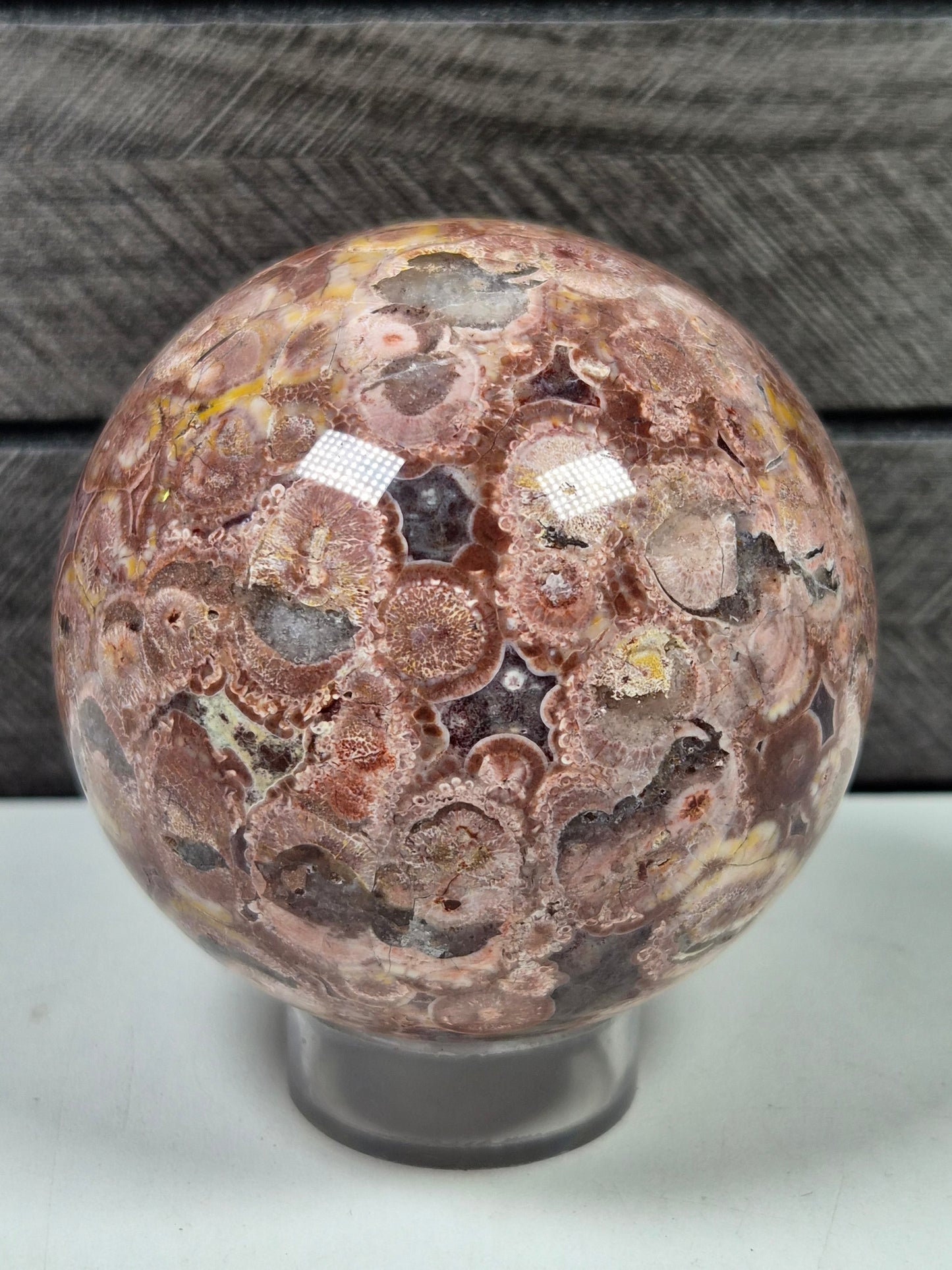 Orbiculair Indiaans Ryoliet bol 416 gram