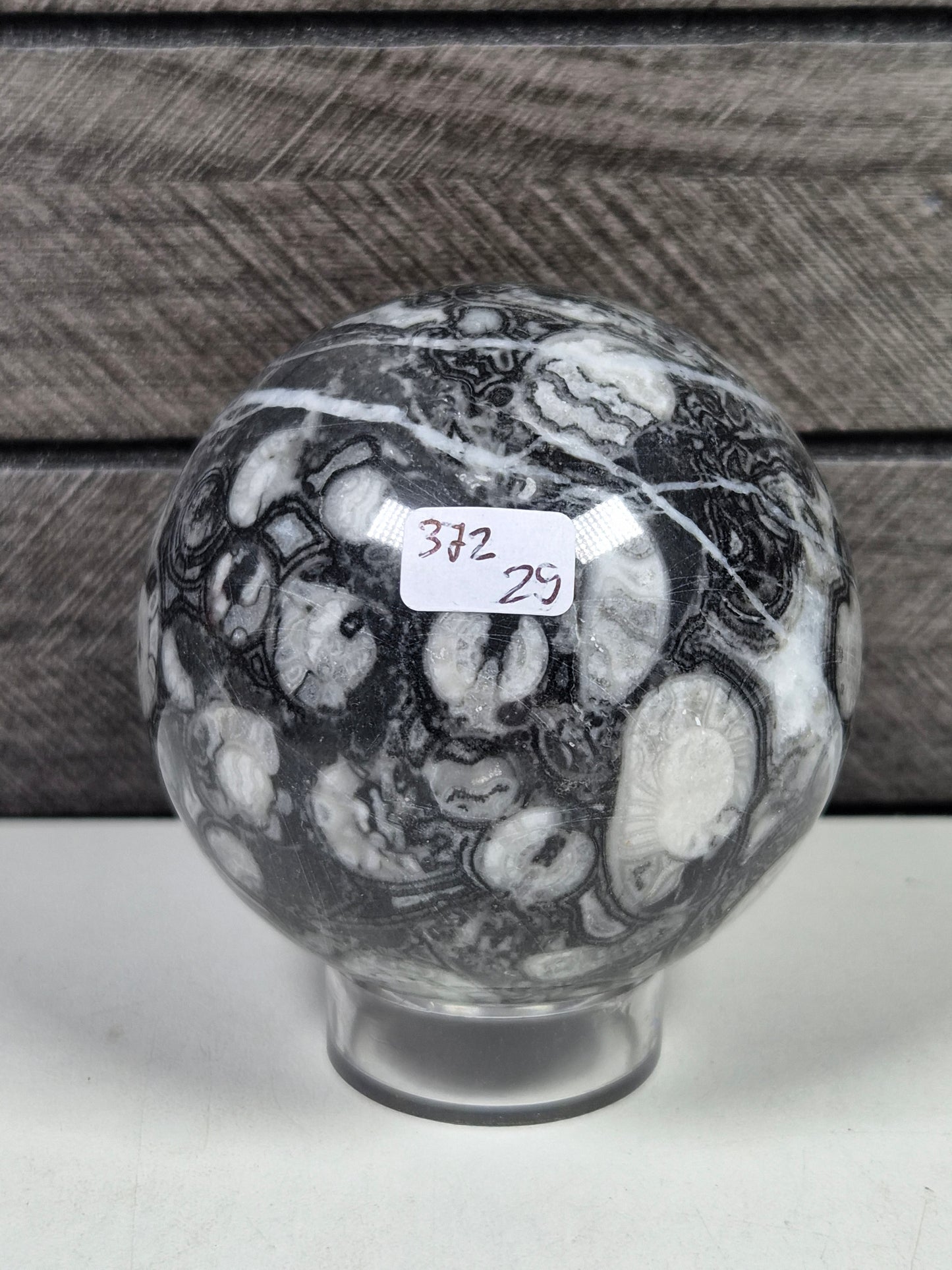Fossiel Jaspis bol 372 gram
