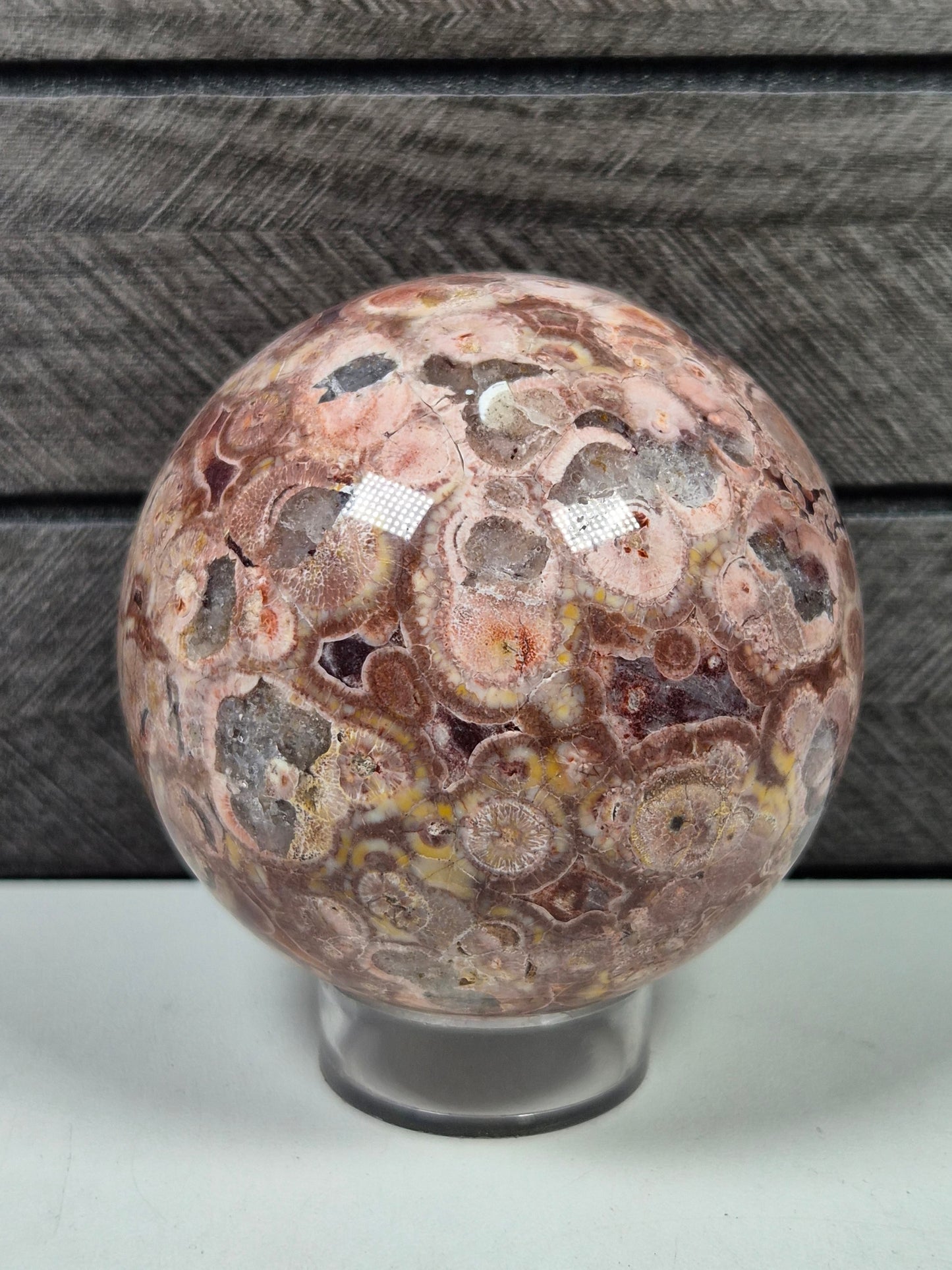 Orbiculair Indiaans Ryoliet bol 386 gram