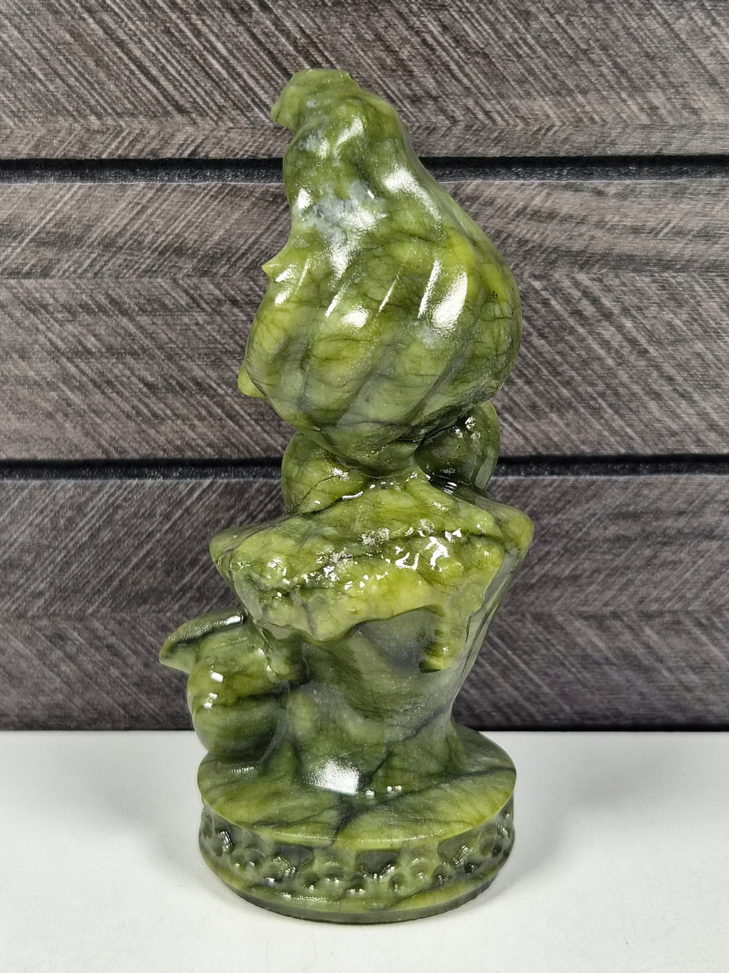 Groene Jade De kleine Zeemeermin 196 gram
