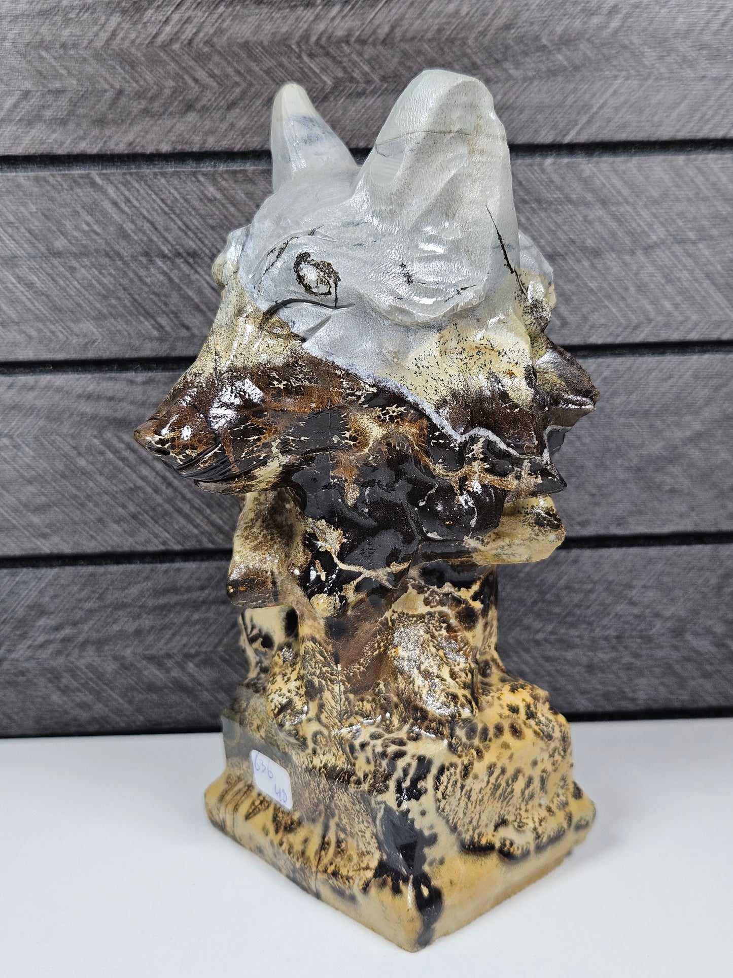 Landschap jaspis Wolf 636 gram