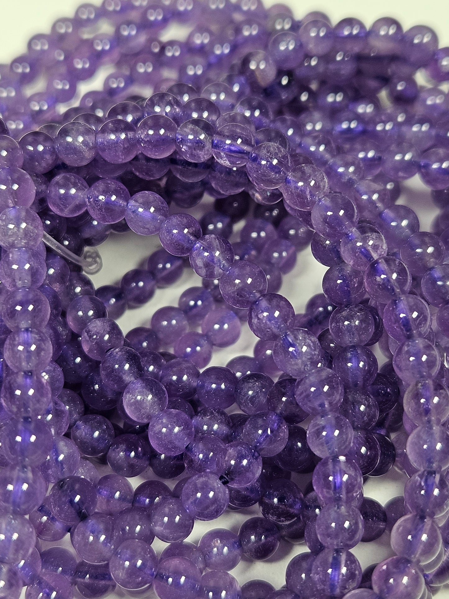 Amethist armband 4mm