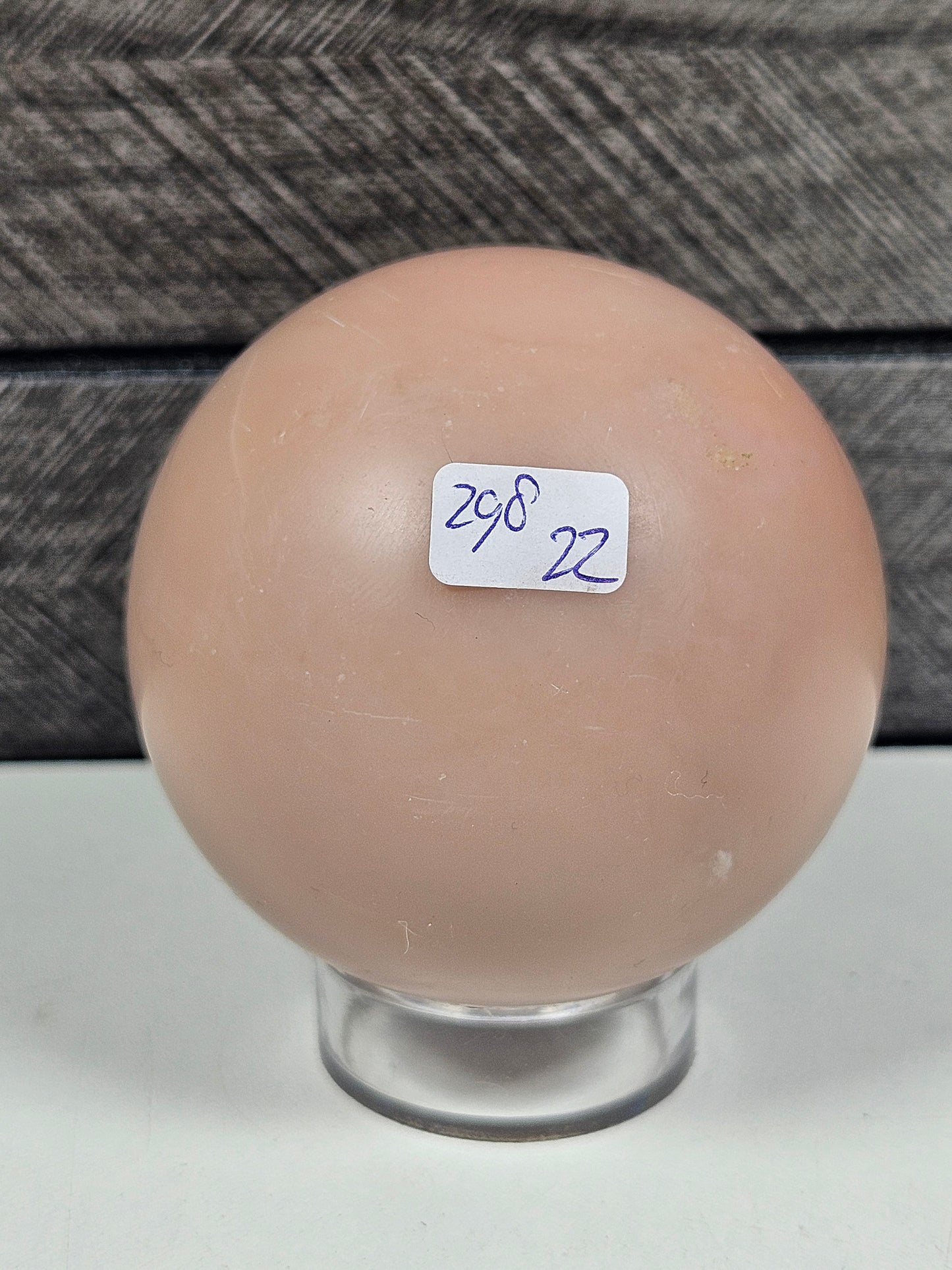 Roze opaal bol 298 gram