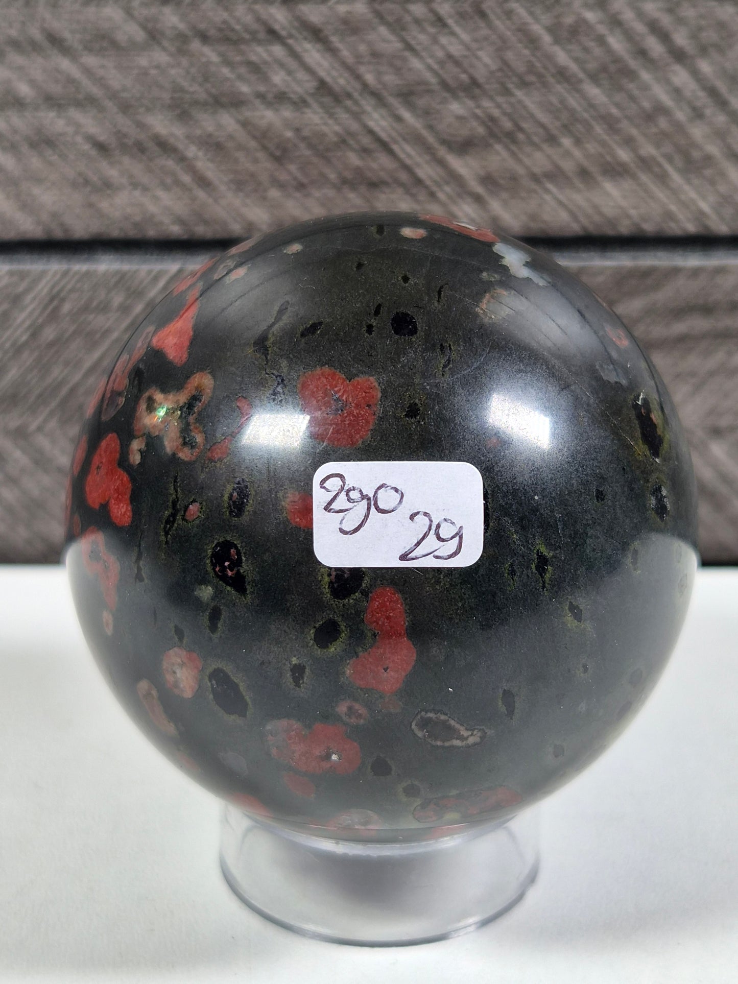 Pruimenbloesem Jaspis bol 290 gram