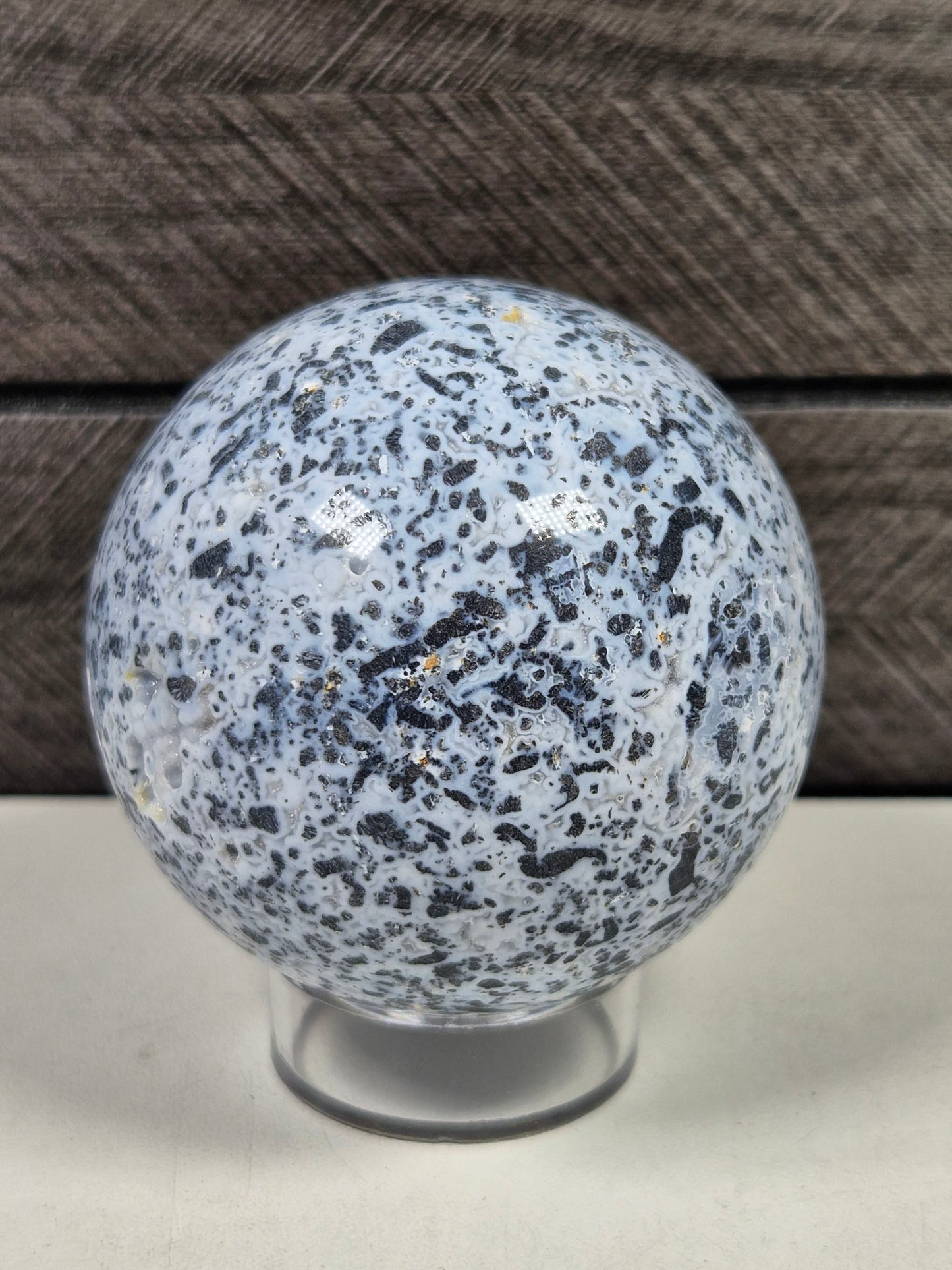Blauwe Agaat bol 262 gram