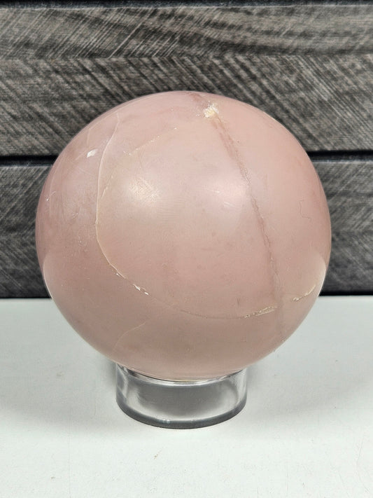 Roze opaal bol 424 gram